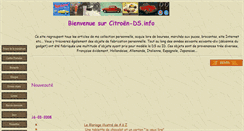 Desktop Screenshot of citroen-ds.info